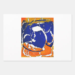 Rothko or Pollock v4 by Unknown Wrapping Paper Sheet