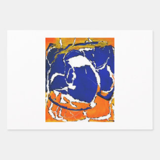 Rothko or Pollock v4 by Unknown Wrapping Paper Sheet