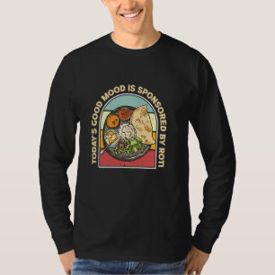 Roti Flatbread Trinidad And Tobago Caribbean Food T-Shirt
