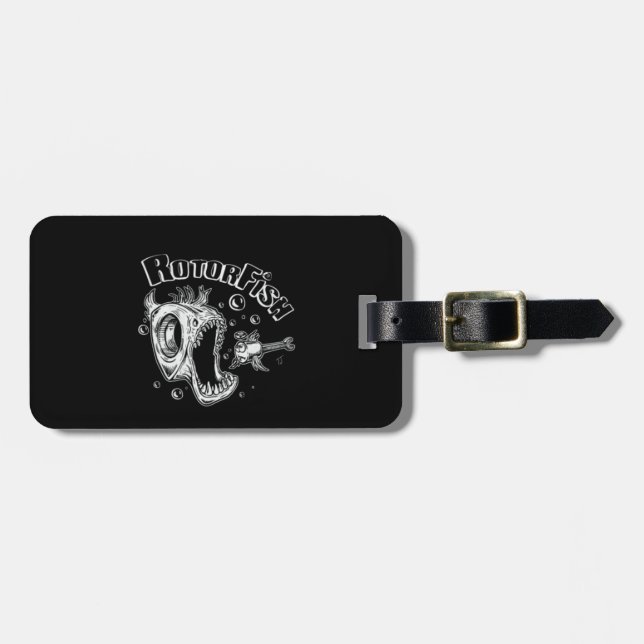 Rotorfish Rotary Luggage Tag (Front Horizontal)