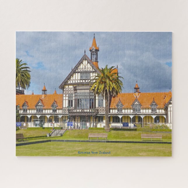 Rotorua New Zealand Jigsaw Puzzle (Horizontal)