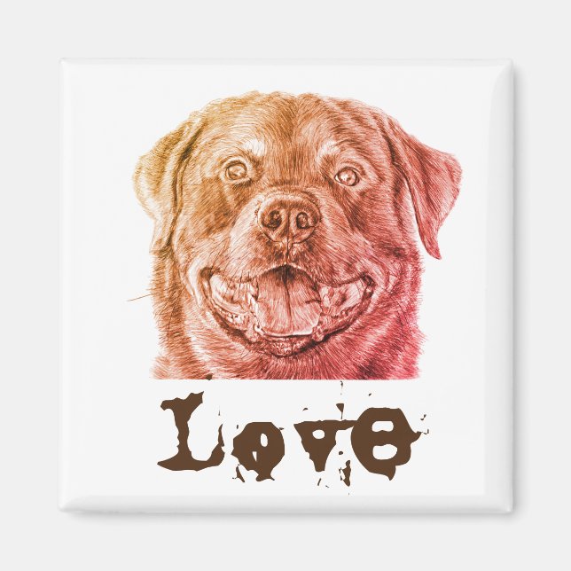 Rott Love Magnet (Front)