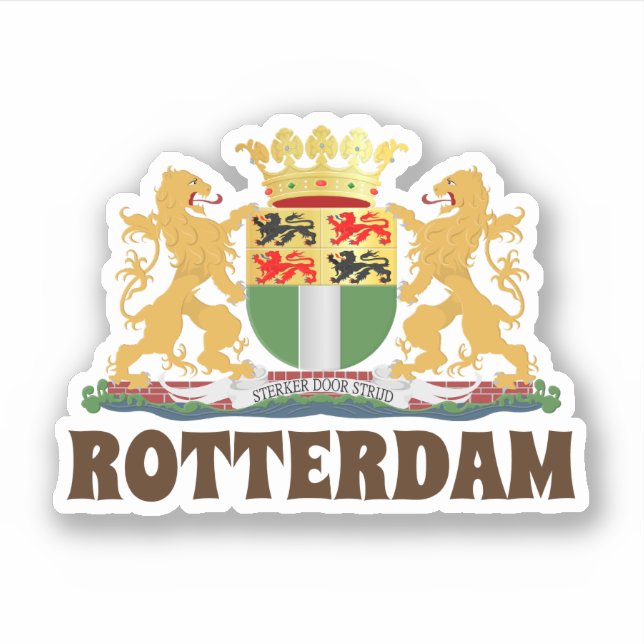 Rotterdam coat of arms, Netherlands (Front)