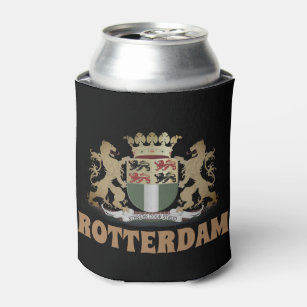Rotterdam coat of arms, Netherlands Can Cooler