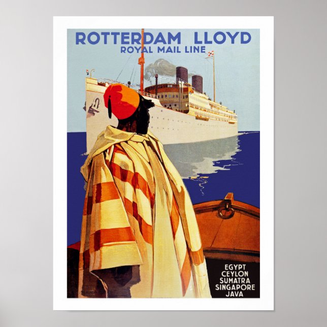 Rotterdam Lloyd Poster (Front)
