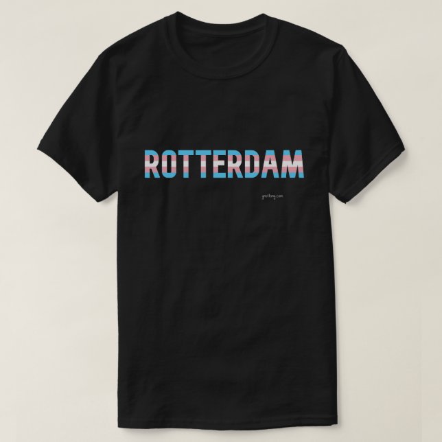 Rotterdam Pride Transgender Flag   T-Shirt (Design Front)