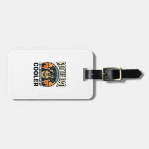 Rottie Dad Like a Regular Dad But Cooler Design_1 Luggage Tag