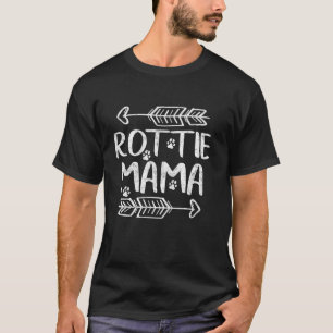 Rottie Mama Rottweiler Lover Owner Funny Dog Mum G T-Shirt