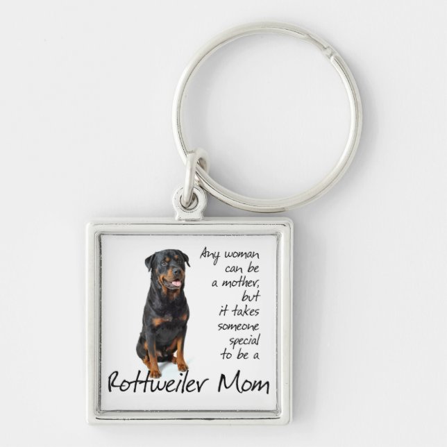 Rottie Mum Keychain (Front)