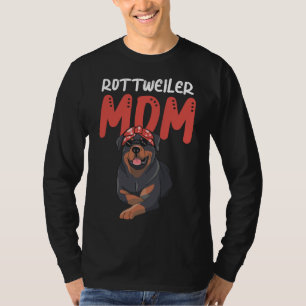 Rottie Rottweiler Mum Dog Owner Animal Mother T-Shirt