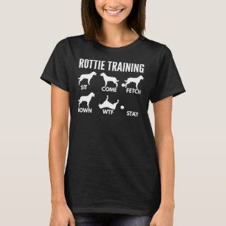 Rottie Training Rottweiler Tricks T-Shirt