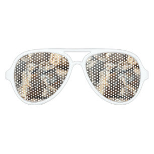"Rottnest Duo: Two Quokkas in Their Paradise Aviator Sunglasses