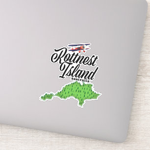 Rottnest Island Australia map