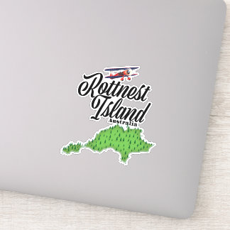 Rottnest Island Australia map