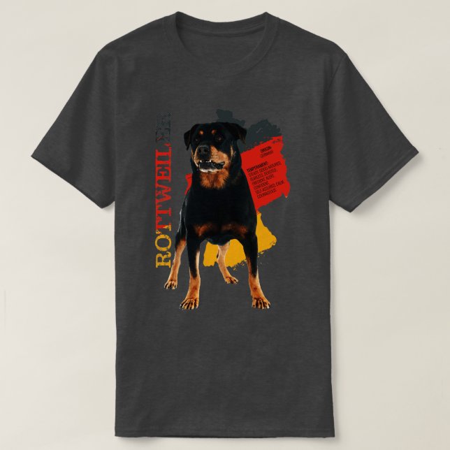 Rottweiler 1  T-Shirt (Design Front)