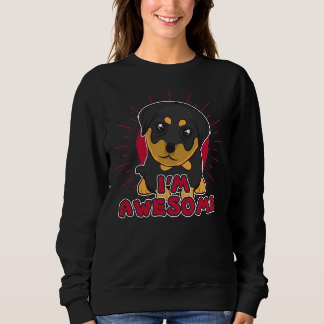 Rottweiler 394 sweatshirt (Front)