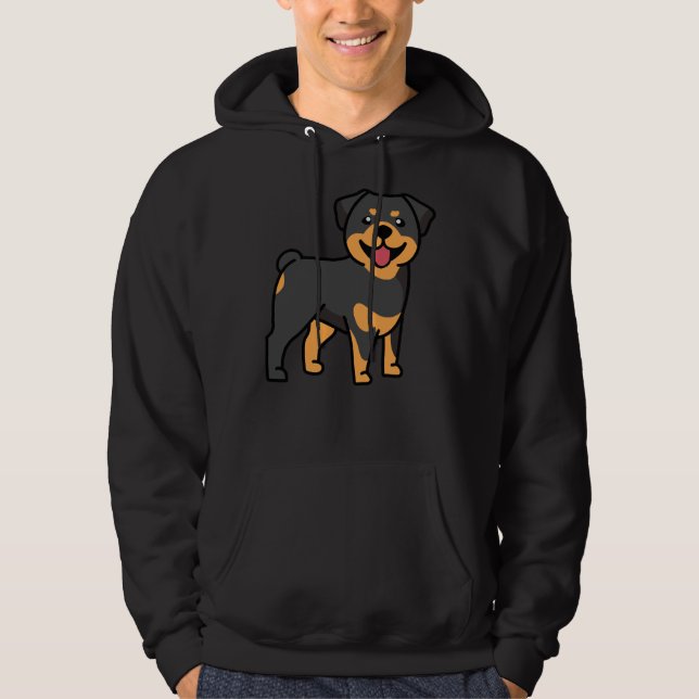 Rottweiler 395 hoodie (Front)