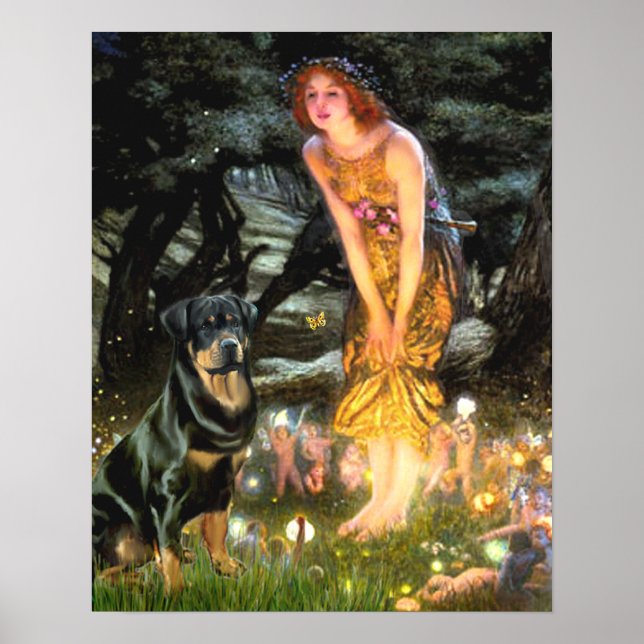 Rottweiler (#3) - Mid Eve Poster (Front)