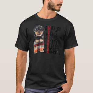 Rottweiler Amazing Loving Strong Happy Selfless Gr T-Shirt
