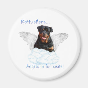 Rottweiler Angel - Magnet