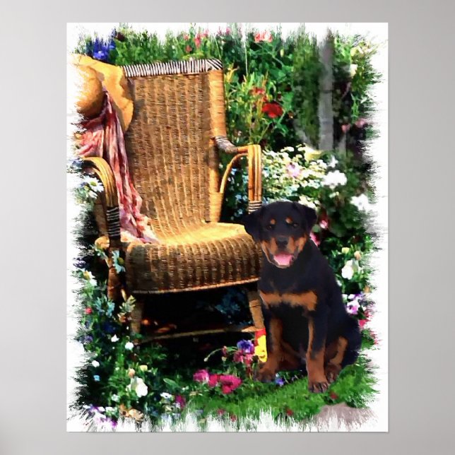 Rottweiler Art Print (Front)