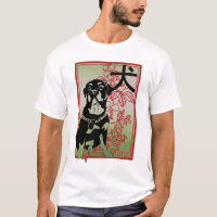 Rottweiler Asian Inspired Illustration