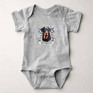 Rottweiler Baby Bodysuit
