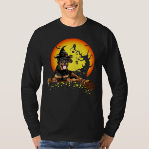 Rottweiler Baby Halloween Dog Lovers T-Shirt