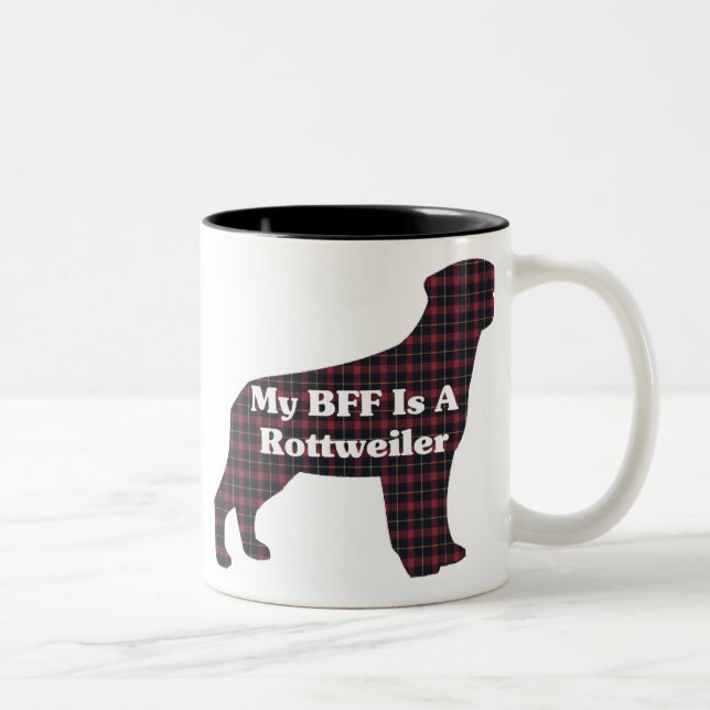 Rottweiler BFF Mug (Right)