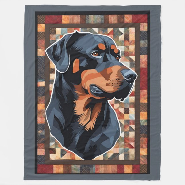 Rottweiler Blanket (Front)
