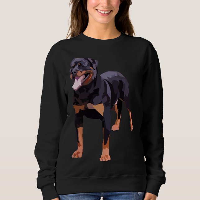 Rottweiler Blue Sweatshirt (Front)