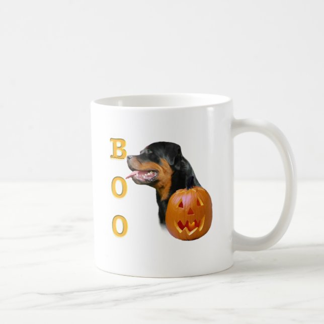 Rottweiler Boo Coffee Mug (Right)