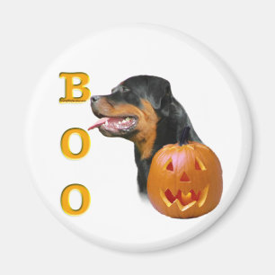 Rottweiler Boo Magnet