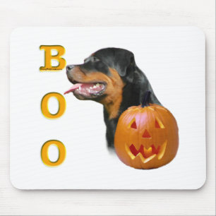 Rottweiler Boo Mouse Pad
