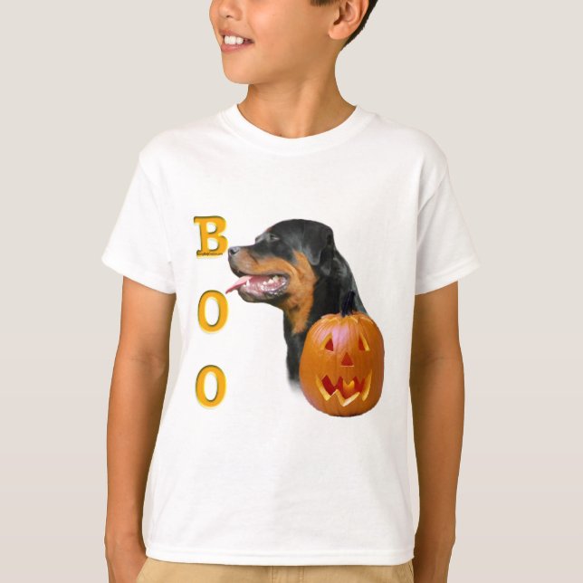 Rottweiler Boo T-Shirt (Front)