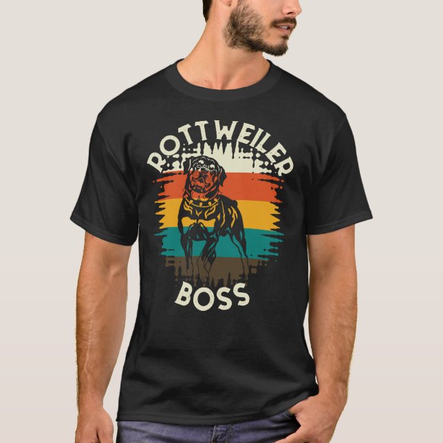Rottweiler Boss T-Shirt (Front)