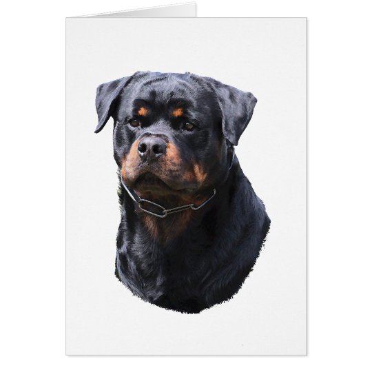 Rottweiler Card