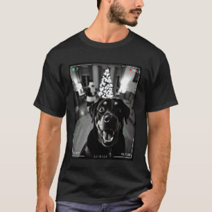 Rottweiler Catches Santa On Camera Xmas T-Shirt