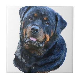 Rottweiler Ceramic Tile