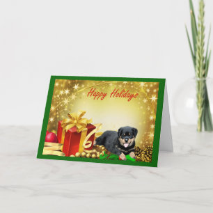 Rottweiler Christmas Card Gifts