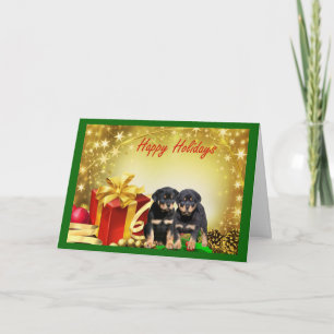 Rottweiler Christmas Card Gifts
