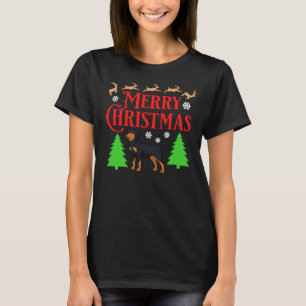 Rottweiler Christmas Dog Puppies Xmas 20 T-Shirt