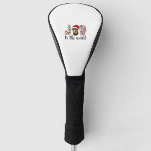 Rottweiler Christmas Rottie Xmas Party Rottweiler Golf Head Cover