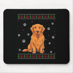 Rottweiler Christmas Sweater Xmas Pet Animal Dog L Mouse Pad