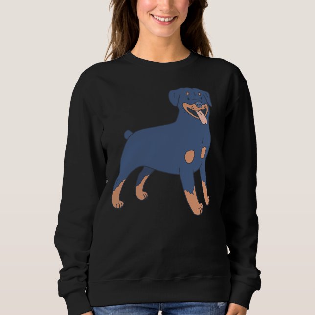 Rottweiler Classic 2 Sweatshirt (Front)