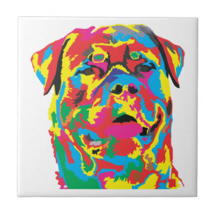 rottweiler colour tile