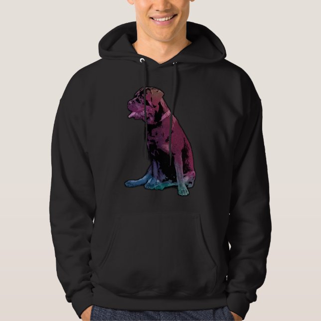 Rottweiler Colourful Hoodie (Front)