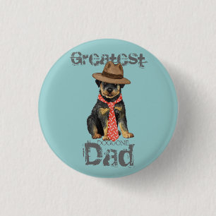 Rottweiler Dad 3 Cm Round Badge