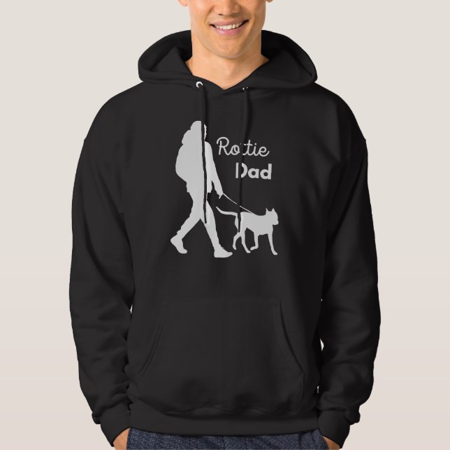 Rottweiler Dad 7 Hoodie (Front)