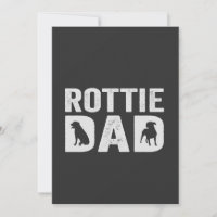 Rottweiler Dad Funny Father's Day Rottie Dog Gift